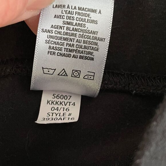 Aeropostale Mid-Rise Perfect Leggings In Black Fox Large - Picture 8 of 8